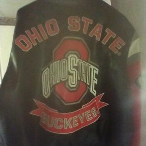 G-III Ohio State University Polyvinyl Full-Zip Jacket Size XL NWT